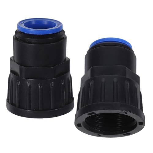 FUTUREORYY 2 Stück Gartenschlauch Schnellverbinder Kunststoff Gewinde zu Schlauch Kompatibel mit Tropfbewässerung Langlebig für Gartenbewässerung Automatische Bewässerungssysteme FUTUREORYY 2 Stück Gartenschlauch Schnellverbinder Kunststoff Gewinde zu Schlauch Kompatibel mit Tropfbewässerung Langlebig für Gartenbewässerung Automatische Bewässerungssysteme von FUTUREORYY