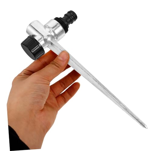 FUTUREORYY 2 Stück Gartensprinkler Bodenhalterung aus Langlebigem Leichtmetall Stabile Erdspieße für Automatische Drehbare Bewässerung Installieren Erweiterbar für Große Rasenflächen von FUTUREORYY