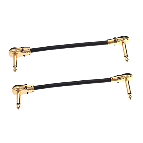 FUTUREORYY 2 Stück Gitarren Effektkabel Vergoldete Stecker für Optimale Signalübertragung für Gitarre und Effektgeräte Robust und Langlebig Flexibel Einsetzbar FUTUREORYY 2 Stück Gitarren Effektkabel Vergoldete Stecker für Optimale Signalübertragung für Gitarre und Effektgeräte Robust und Langlebig Flexibel Einsetzbar von FUTUREORYY