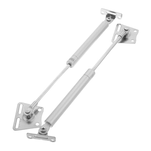 FUTUREORYY 2 Stück Hydraulische Gasdruckfeder mit Metallkopf und Kupferkern Verstellbare Stützstange für Schranktüren Stabile und Sichere Klappenstütze für Möbel von FUTUREORYY