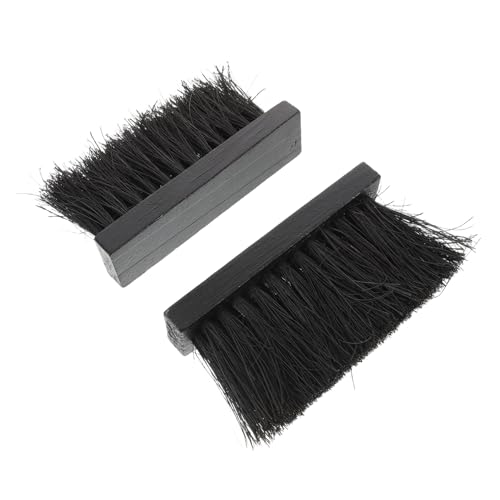 FUTUREORYY 2 Stück Kaminbürstenkopf Ersatzbürste für Holzofen Aschebesen Grillreinigungsbürste Schwarz für Kamin Möbel Auto FUTUREORYY 2 Stück Kaminbürstenkopf Ersatzbürste für Holzofen Aschebesen Grillreinigungsbürste Schwarz für Kamin Möbel Auto von FUTUREORYY