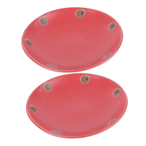 FUTUREORYY 2 Stück Keramik Blumentopftablett Auslaufsichere Topfstütze ø 11cm Für Drinnen Und Draußen Robust Und Langlebig Für Pflanzenpflege FUTUREORYY 2 Stück Keramik Blumentopftablett Auslaufsichere Topfstütze ø 11cm Für Drinnen Und Draußen Robust Und Langlebig Für Pflanzenpflege von FUTUREORYY