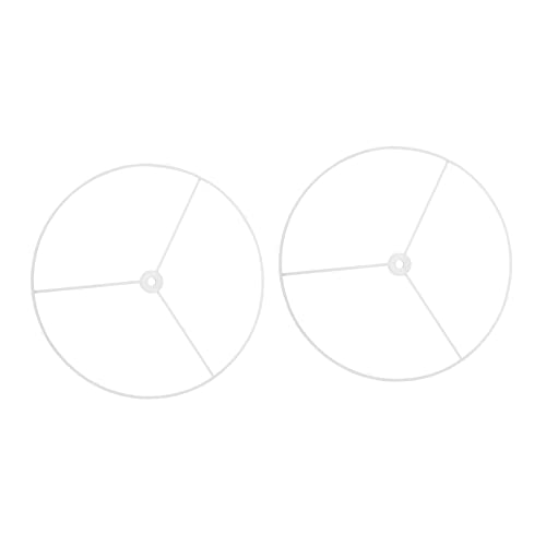 FUTUREORYY 2 Stück Kreativer Kronleuchter DIY Lampenschirm Halter Weißer Lampenschirm Ring für Deckenleuchten Halterung Robust und Einfache Montage FUTUREORYY 2 Stück Kreativer Kronleuchter DIY Lampenschirm Halter Weißer Lampenschirm Ring für Deckenleuchten Halterung Robust und Einfache Montage von FUTUREORYY