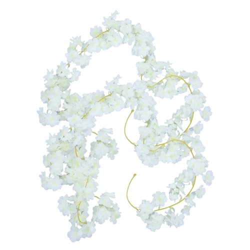 FUTUREORYY 2 Stück Künstliche Kirschblüten Girlande Flexibler Biegsamer Rebe für Hochzeit Party und Innenraum Dekoration Natürliche Optik Langlebig und Farbecht FUTUREORYY 2 Stück Künstliche Kirschblüten Girlande Flexibler Biegsamer Rebe für Hochzeit Party und Innenraum Dekoration Natürliche Optik Langlebig und Farbecht von FUTUREORYY