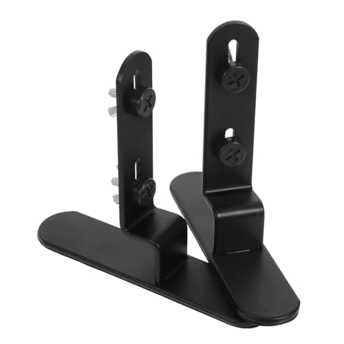 FUTUREORYY 2 Stück Lochrasterplattenhalterungen Pegboard Befestigungshalterung Desktop Stützhalterung Wandmontierte Regal Hardware Pegboard Wandhalterung Metall Arbeitsplatten von FUTUREORYY