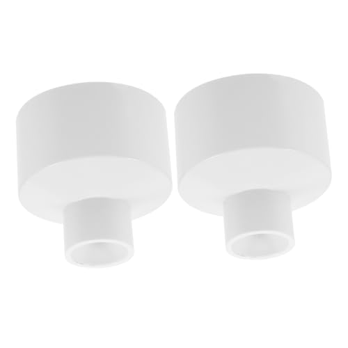 FUTUREORYY 2 Stück PVC Fittings Hydroponik Wasseranschluss Verbinder PVC Rohradapter Langlebig Vielseitig Einsetzbar für Garten und Bewässerungssysteme von FUTUREORYY