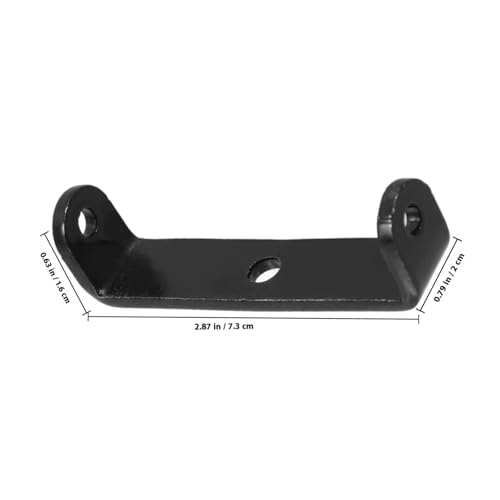 FUTUREORYY 2 Stück Schwerlast U Bügel Regalhalterung aus Dickem Stahl mit Mittigem Loch für Vielseitige Montage in Industrie Garage und Haushalt Teiliges Stabile Wandbefestigung von FUTUREORYY