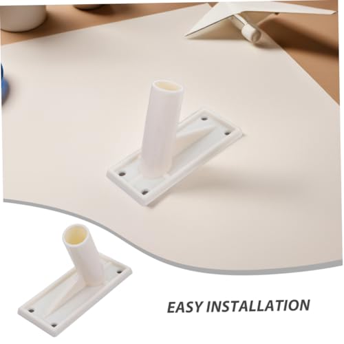 FUTUREORYY 2stücke Fahnenmast-wandhalterung Selbstklebende Fahnenmasthalterung Für Hauswand Veranda Stabile Flaggenhalterung Schnelle Installation Schräges Einsteckdesign Für Einfacheren von FUTUREORYY