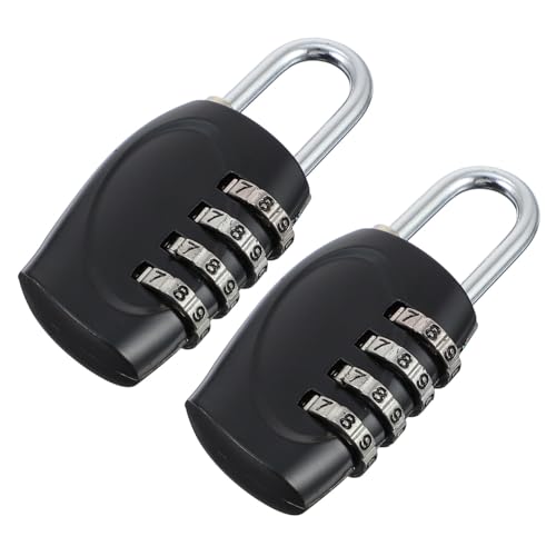 FUTUREORYY 2 Stück Stelliges Zahlenschloss Tragbares Vorhängeschloss aus Zinklegierung Widerstandsfähig für Koffer Gepäck Schränke und Reisen Einfach Schlüssellose FUTUREORYY 2 Stück Stelliges Zahlenschloss Tragbares Vorhängeschloss aus Zinklegierung Widerstandsfähig für Koffer Gepäck Schränke und Reisen Einfach Schlüssellose von FUTUREORYY
