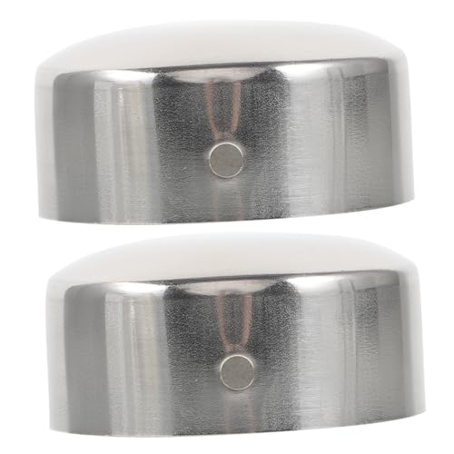 FUTUREORYY 2 Stück Teiliges Handlauf endkappen Rohrstopper Schutzkappen für Treppenhandläufe Einfache Montage Modernes Design Sichere Abdeckung für Metall Holzgeländer von FUTUREORYY
