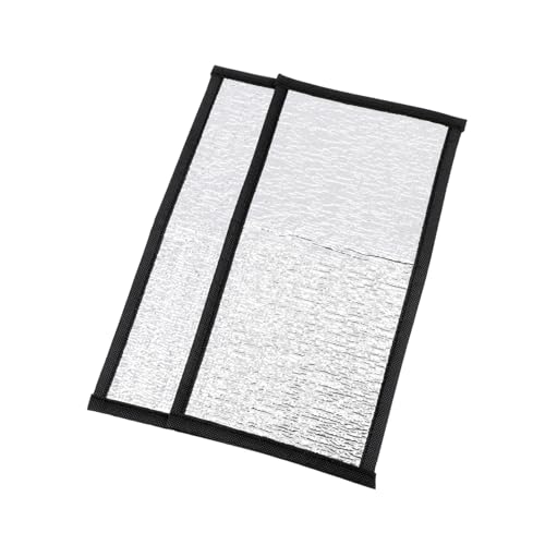 FUTUREORYY 2 Stück Teiliges Reptilien Heizkissen aus Reflektierendem Aluminiumfilm und Perlenbaumwolle Strapazierfähiges Isolationskissen Geeignet für Schildkröten Spinnen und Andere von FUTUREORYY