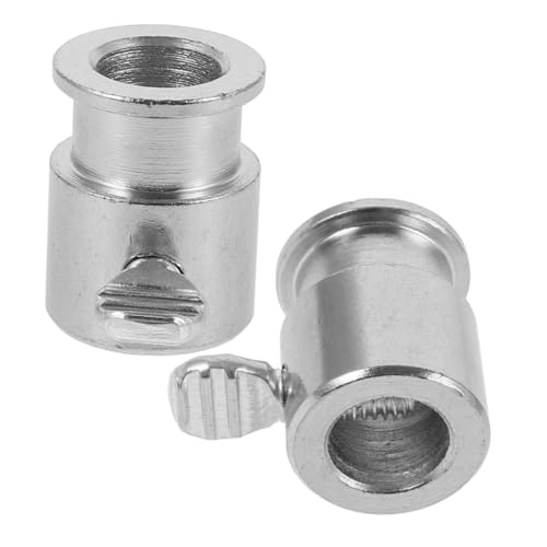 FUTUREORYY 2 Stück Teiliges Rotisserie Spieß Zubehör Set aus Metall Limitierende Hülse für Gasgrill Drehspieß Rostfreie Grillhalterung für Gleichmäßiges Garen Einfache für Outdoor Grillfans von FUTUREORYY