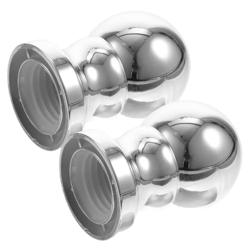 FUTUREORYY 2 Stück Teiliges Silbernes Fahnenmast Endstück Kugeldekor Langlebiges Abs Flaggenmast Zubehör für Gartenfahnen Einfache Dekorativer Flaggenmastaufsatz FUTUREORYY 2 Stück Teiliges Silbernes Fahnenmast Endstück Kugeldekor Langlebiges Abs Flaggenmast Zubehör für Gartenfahnen Einfache Dekorativer Flaggenmastaufsatz von FUTUREORYY