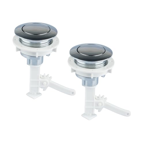 FUTUREORYY 2 Stück Toilettenspülkasten Druckknopf Ersatz Wc Spültaste Langlebiger Rostfrei Einfache Installation Geeignet für Badezimmer Toilettenzubehör FUTUREORYY 2 Stück Toilettenspülkasten Druckknopf Ersatz Wc Spültaste Langlebiger Rostfrei Einfache Installation Geeignet für Badezimmer Toilettenzubehör von FUTUREORYY