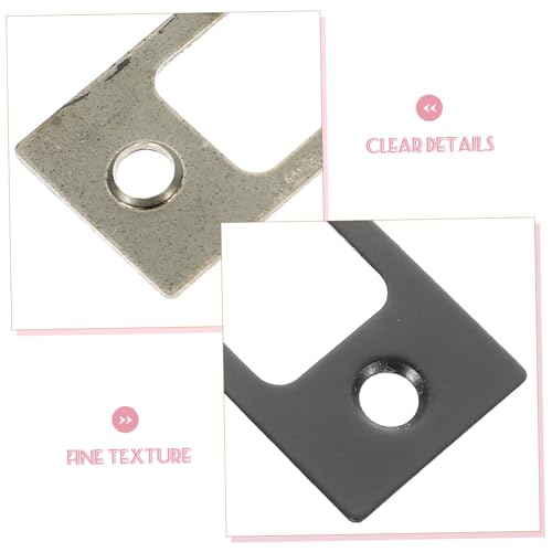FUTUREORYY 2 Stück Türverstärkungsplatte aus Edelstahl Teilig Robuste Schlossfeder Abdeckung mit Einfachem Einbau Kompatibel für Innen und Außentüren Erhöhte und Verbesserte Funktionalität von FUTUREORYY