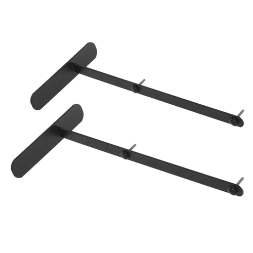 FUTUREORYY 2 Stück Verstellbarer Pegboard Schreibtischständer Schwarz Höhenverstellbar Ergonomisch Stabil Vielseitig Organisator Zubehör Halterung für Büro Arbeitsplatz FUTUREORYY 2 Stück Verstellbarer Pegboard Schreibtischständer Schwarz Höhenverstellbar Ergonomisch Stabil Vielseitig Organisator Zubehör Halterung für Büro Arbeitsplatz von FUTUREORYY