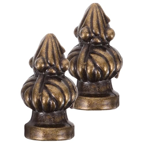 FUTUREORYY 2 Stück Vintage Lampenknauf aus Robustem Material Dekorative Lampenfinials für Tisch Stehlampen Einfache Installation Elegante Optik für Stilvolle Lampendekoration FUTUREORYY 2 Stück Vintage Lampenknauf aus Robustem Material Dekorative Lampenfinials für Tisch Stehlampen Einfache Installation Elegante Optik für Stilvolle Lampendekoration von FUTUREORYY