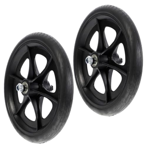 FUTUREORYY 2 Stück Vorderrad Ersatz Räder mit Metallkugellager Langlebig Stabil Verschleißfest Passend für Rollatoren Gehhilfen und Rollstühle FUTUREORYY 2 Stück Vorderrad Ersatz Räder mit Metallkugellager Langlebig Stabil Verschleißfest Passend für Rollatoren Gehhilfen und Rollstühle von FUTUREORYY