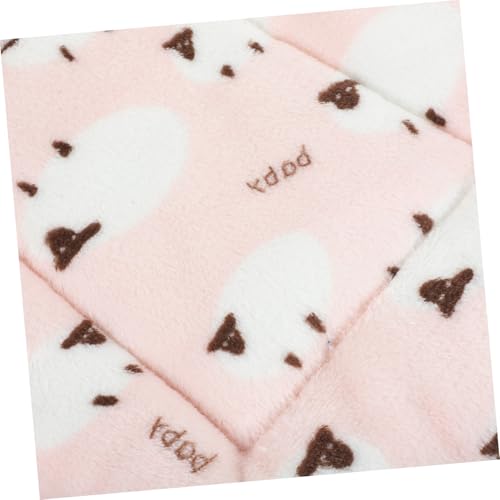 FUTUREORYY 2 Stück Warme Kleintier bettmatte Abnehmbarem Bezug Weiche Kuscheldecke für Meerschweinchen Hamster Kaninchen Pflegeleichtes Dickes Tierbett mit Niedlichem Muster für Herbst und von FUTUREORYY