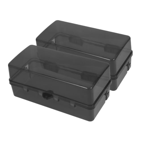 FUTUREORYY 2 Stück Wasserdichte Wetterfeste Schutzbox für Außensteckdosen Robustes Material Einfach zu Montieren Langlebige Kabelbox für Sicheren Outdoor einsatz von FUTUREORYY