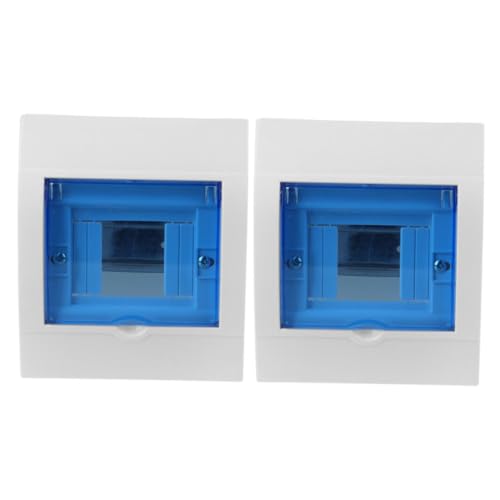 FUTUREORYY 2 Stück Wetterfeste Kunststoff Verteilerbox Sicherungskasten Schutzgehäuse Außenbereich Kompakt Langlebig Einfache Installation FUTUREORYY 2 Stück Wetterfeste Kunststoff Verteilerbox Sicherungskasten Schutzgehäuse Außenbereich Kompakt Langlebig Einfache Installation von FUTUREORYY