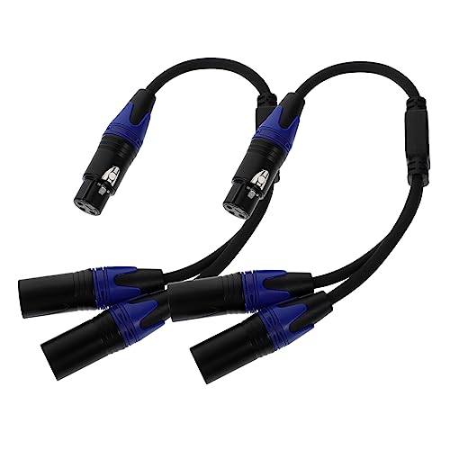 FUTUREORYY 2 Stück Xlr Kabel Xlr Männlich zu Doppelweiblich Patchkabel Pin Mikrofonkabel für Audio Anwendungen Splitter für Mikrofone und Mischpulte FUTUREORYY 2 Stück Xlr Kabel Xlr Männlich zu Doppelweiblich Patchkabel Pin Mikrofonkabel für Audio Anwendungen Splitter für Mikrofone und Mischpulte von FUTUREORYY