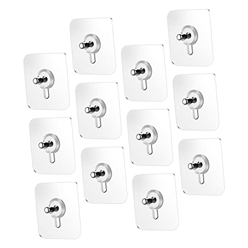 FUTUREORYY 20 Stück Nahtlose Schraubhaken Selbstklebend für Wandmontage Rückstandsfreies Aufhängen ohne Bohren Geeignet für Fliesen und Platten mit Langen Schrauben FUTUREORYY 20 Stück Nahtlose Schraubhaken Selbstklebend für Wandmontage Rückstandsfreies Aufhängen ohne Bohren Geeignet für Fliesen und Platten mit Langen Schrauben von FUTUREORYY