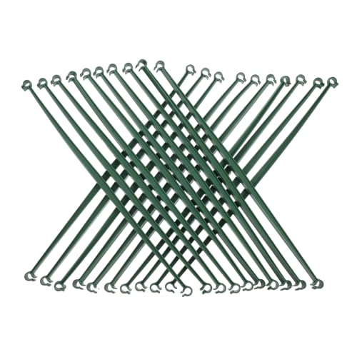 FUTUREORYY 20 Stück Teiliges Kunststoff Verbindungsstangen Pflanzenstützen Verbindungsclips Wetterfest für Garten Rankhilfe Pflanzstab DIY Pflanzenhalter für Stäbe FUTUREORYY 20 Stück Teiliges Kunststoff Verbindungsstangen Pflanzenstützen Verbindungsclips Wetterfest für Garten Rankhilfe Pflanzstab DIY Pflanzenhalter für Stäbe von FUTUREORYY