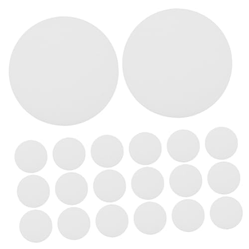 FUTUREORYY 20 Stück Teiliges LED Downlight Diffusor Runde Diffusionsplatten Blendfreie Lichtblende Einfache Installation Geeignet für Einbauleuchten in Wohnung Geschäft und Restaurant von FUTUREORYY