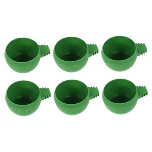 FUTUREORYY 20 Stück Teiliges Pigeon Food Holder Futter und Wasserschalen aus Langlebigem Material Runde Futternäpfe für Tauben und Kleine Vögel Leicht zu Reinigen Befüllen Geeignet für Käfig FUTUREORYY 20 Stück Teiliges Pigeon Food Holder Futter und Wasserschalen aus Langlebigem Material Runde Futternäpfe für Tauben und Kleine Vögel Leicht zu Reinigen Befüllen Geeignet für Käfig von FUTUREORYY