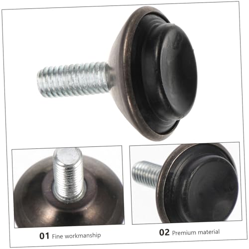 FUTUREORYY 20 Stück Verstellbare Möbelstellfüße aus Robustem Material Drehbar Schwere Belastung Möbelhöhenverstellung für Sofa Schrank Tisch und Stuhl Kratzfest Geräuschreduzierend Einfache von FUTUREORYY