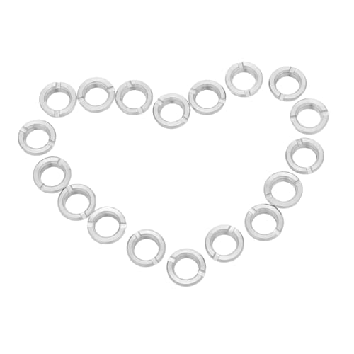 FUTUREORYY 20sätze Metalluhrenmuttern Runde Befestigungsmuttern Für Quarzuhren Ersatz Für Uhrwerkmuttern Zur Reparatur Von Uhrwerken Im Haushalt Büro von FUTUREORYY