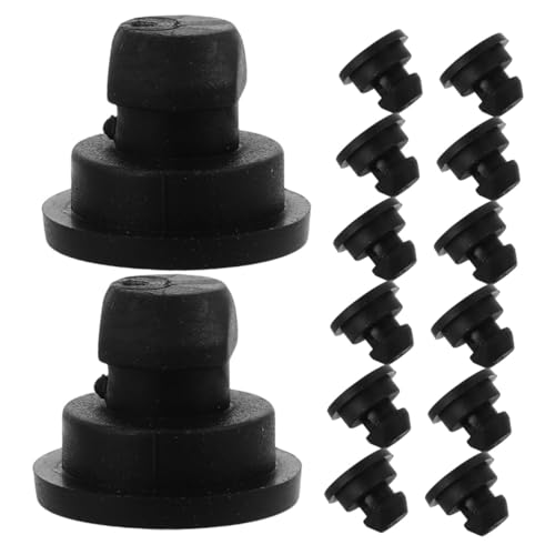 FUTUREORYY 24 Stück Teiliges Gummi Ersatzset für Reiskocher Füße Hitzebeständige Flexible Schutzpads für Slow Cooker und Druckkocher Rutschfeste Leicht zu Reinigende Küchenersatzteile von FUTUREORYY