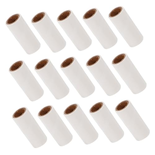 FUTUREORYY 25 Stück Teiliges Extra Klebrige Lint Roller Nachfüllrollen Kompakte Mini Fusselroller Ersatzpapier für Tierhaare Effektiver Pet Hair Remover für Möbel Kleidung Teppiche und Reisen von FUTUREORYY
