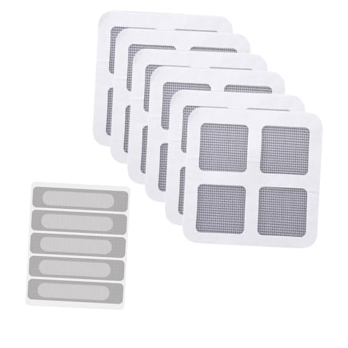 FUTUREORYY 25 Stück Teiliges Fliegengitter Reparaturband Selbstklebender Zuschneidbarer Klebestreifen zur Fenster und Türnetzreparatur Stark Haftendes Flexibles Insektenschutz Patch für FUTUREORYY 25 Stück Teiliges Fliegengitter Reparaturband Selbstklebender Zuschneidbarer Klebestreifen zur Fenster und Türnetzreparatur Stark Haftendes Flexibles Insektenschutz Patch für von FUTUREORYY