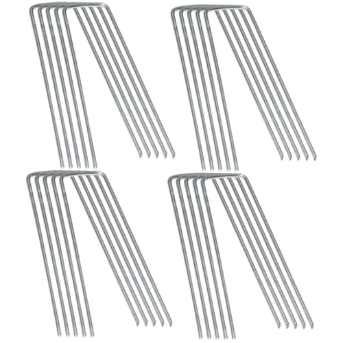 FUTUREORYY 25 Stück Teiliges U Förmiges Garten Bodennagel Verzinkt mit Unterlegscheiben Stabile Erdanker für Kunstrasen Landschaftsvlies Zeltsicherung Robust und Langlebig FUTUREORYY 25 Stück Teiliges U Förmiges Garten Bodennagel Verzinkt mit Unterlegscheiben Stabile Erdanker für Kunstrasen Landschaftsvlies Zeltsicherung Robust und Langlebig von FUTUREORYY