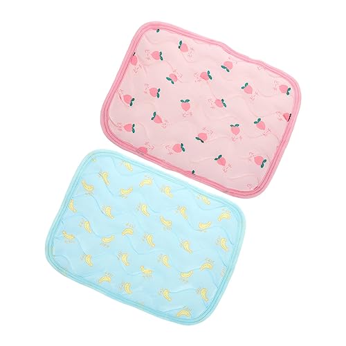 FUTUREORYY 2stücke Kühlmatte Für Kleintiere Selbstkühlendes Schlafkissen Für Hamster Meerschweinchen Und Kaninchen Und Langlebig Und Tragbar Für Heiße Sommertage FUTUREORYY 2stücke Kühlmatte Für Kleintiere Selbstkühlendes Schlafkissen Für Hamster Meerschweinchen Und Kaninchen Und Langlebig Und Tragbar Für Heiße Sommertage von FUTUREORYY