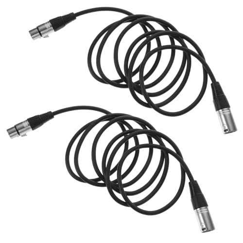 FUTUREORYY 2Stücke Mikrofon Audio Adapterkabel Polige Xlr zu Audiokabel Flexibel Langlebig für Hochwertige Klangübertragung von FUTUREORYY