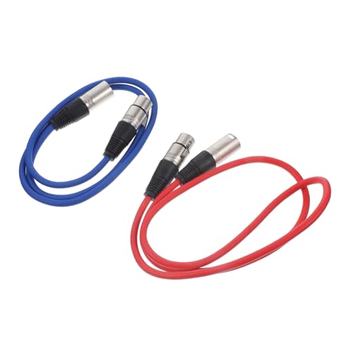 FUTUREORYY 2Stücke Xlr Mikrofonkabel Symmetrisch Männlich Weiblich für Studioaufnahmen und Live Events Flexibles Audiokabel von FUTUREORYY