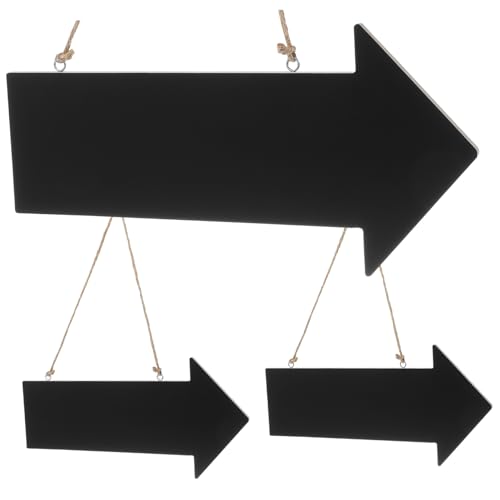 FUTUREORYY 3 Stück Holz Pfeilschild Hängend DIY Holz für Bar Hochzeit Empfang Dekoratives Indikator Schild mit Seil zur Einfachen Montage FUTUREORYY 3 Stück Holz Pfeilschild Hängend DIY Holz für Bar Hochzeit Empfang Dekoratives Indikator Schild mit Seil zur Einfachen Montage von FUTUREORYY