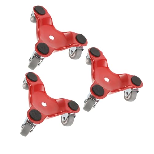 FUTUREORYY 3 Stück Metall Möbelroller mit Lenkrollen rutschfeste Möbeltransportrollen für Schwere Geräte Mobiler Möbel transportwagen für Kleine Transporte Einfaches Bewegen von Sperrigen FUTUREORYY 3 Stück Metall Möbelroller mit Lenkrollen rutschfeste Möbeltransportrollen für Schwere Geräte Mobiler Möbel transportwagen für Kleine Transporte Einfaches Bewegen von Sperrigen von FUTUREORYY
