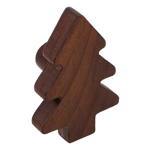 FUTUREORYY 3 Stück Natürliche Holzgriffe Weihnachtsbaum Schrankknöpfe Kreative Kindermöbelgriffe für Kleiderschränke Vielseitige Möbelbeschläge in Schlichtem Design von FUTUREORYY