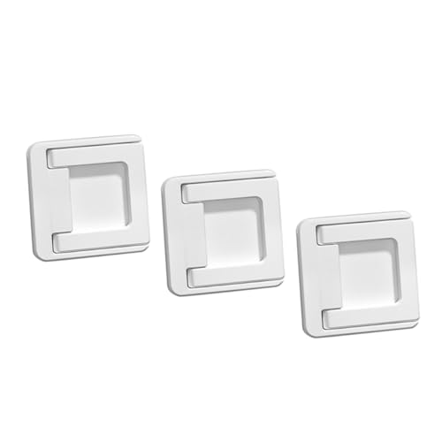 FUTUREORYY 3 Stück Teiliges Fenster und Schiebefenster Sicherheitsset Selbstklebend ohne Bohren Kindersicherung mit Einfachem Verschluss für Schutz vor Sturz und Einbruch für Zuhause Büro von FUTUREORYY