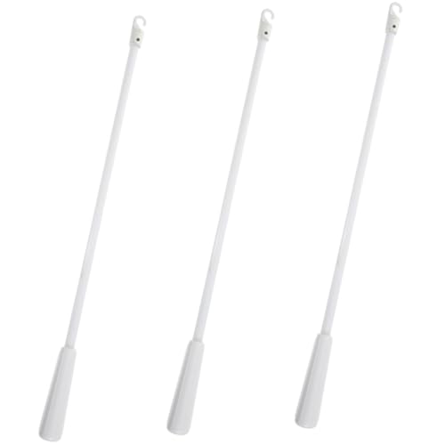 FUTUREORYY 3 Stück Teiliges Fiberglas Jalousie Ziehstab Lang mit Haken Langlebiger Vertikaler Blindstab für Einfache Bedienung und Gardinenzubehör anwendung von FUTUREORYY