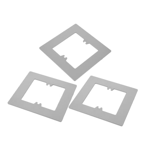 FUTUREORYY 3 Stück Teiliges Steckdosenabdeckungs Wandplatte Dekorativer Schutz gegen Wandlücken und Beschädigungen für Schalter und Steckdosen Strapazierfähig Farbbeständig Vielseitig FUTUREORYY 3 Stück Teiliges Steckdosenabdeckungs Wandplatte Dekorativer Schutz gegen Wandlücken und Beschädigungen für Schalter und Steckdosen Strapazierfähig Farbbeständig Vielseitig von FUTUREORYY