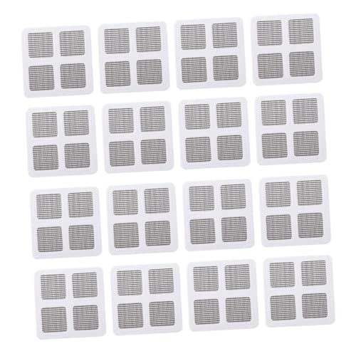 FUTUREORYY 30 Blatt Fenster Reparaturset Selbstklebende Reparaturflicken für Fliegengitter Starkes Klebeband zur Fensterbildschirm Reparatur Lochreparatur von FUTUREORYY
