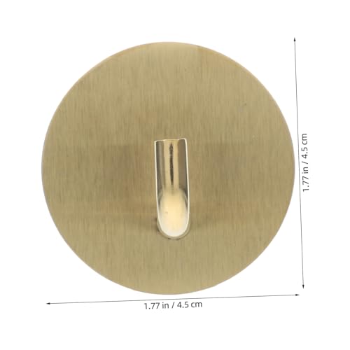 FUTUREORYY 4 STÜCKE Edelstahl Klebehaken Selbstklebend Extra Stark Aufhänger für Bad Handtücher und Mäntel Modern Minimalistisch Ohne Bohren FUTUREORYY 4 STÜCKE Edelstahl Klebehaken Selbstklebend Extra Stark Aufhänger für Bad Handtücher und Mäntel Modern Minimalistisch Ohne Bohren von FUTUREORYY