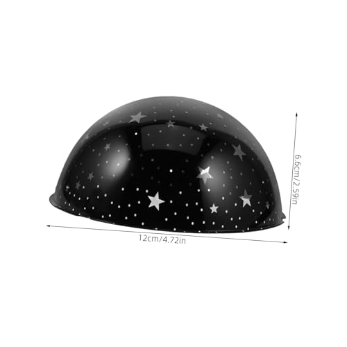 FUTUREORYY 4 STÜCKE Teiliges Pvc projektionsfilm Schlafzimmer LED Nachtlicht Film mit Stern Mondmotiv Hochauflösende Dekorfolie für Projektor Stimmungsvolle Zimmerbeleuchtung von FUTUREORYY