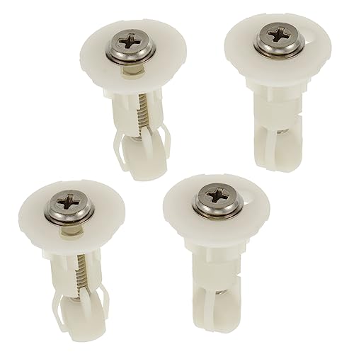 FUTUREORYY 4 Sätze Kompaktes Toilettendeckel Schraubenset Langlebige Befestigungsschrauben für Wc Deckel Nylon Expansion Unterlegscheiben für Einfache Montage FUTUREORYY 4 Sätze Kompaktes Toilettendeckel Schraubenset Langlebige Befestigungsschrauben für Wc Deckel Nylon Expansion Unterlegscheiben für Einfache Montage von FUTUREORYY
