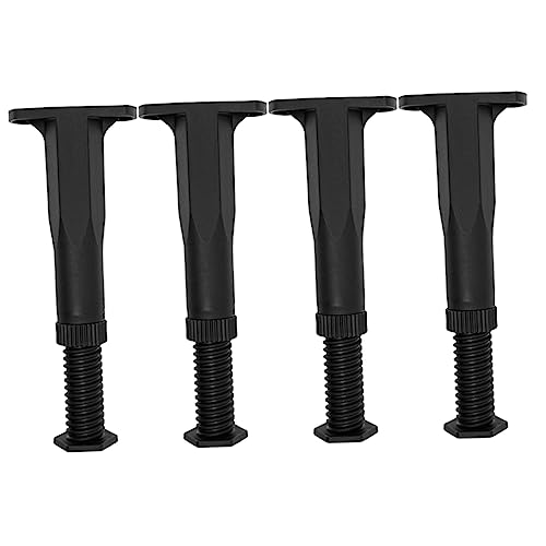 FUTUREORYY 4 Stck Verstellbare Bettrahmenstützbeine Belastbare Möbelbeine Höhenverstellbar Stabile Mittelstütze für Betten Langlebige Ersatzfüße für Lattenrost und Möbel FUTUREORYY 4 Stck Verstellbare Bettrahmenstützbeine Belastbare Möbelbeine Höhenverstellbar Stabile Mittelstütze für Betten Langlebige Ersatzfüße für Lattenrost und Möbel von FUTUREORYY